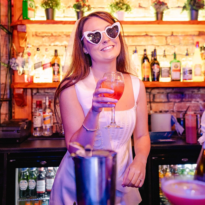 Hen do cocktail bar in Cardiff