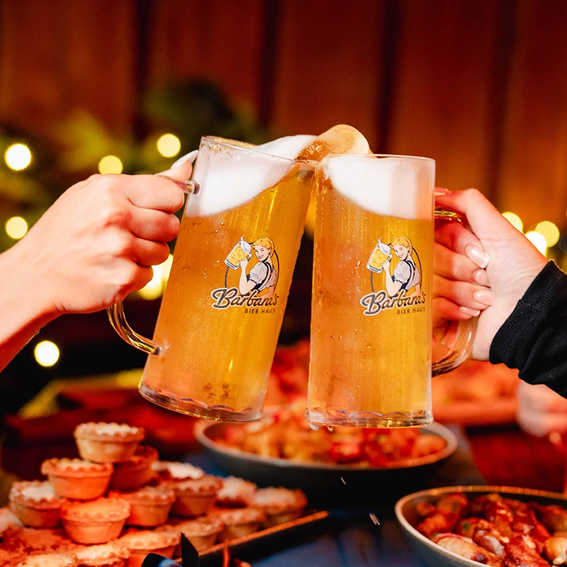 christmas beer at barbaras bier haus bristol