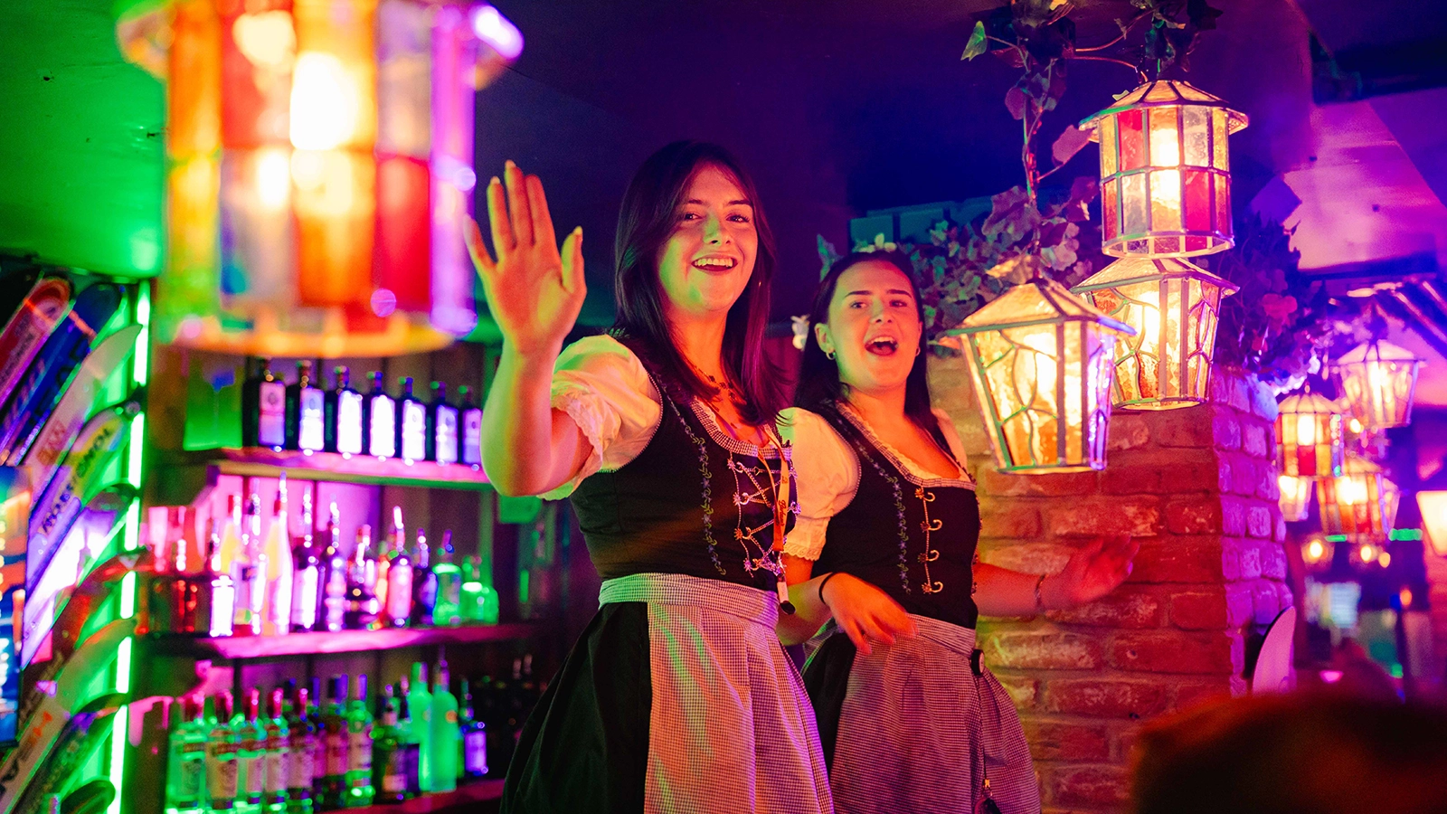 Friday night bar