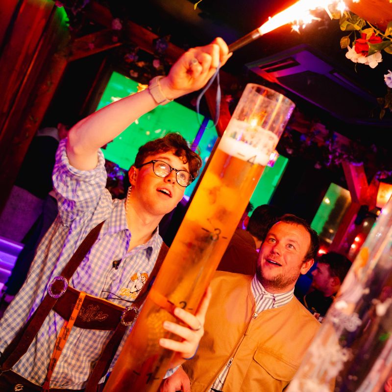 Beer tower in Cardiff