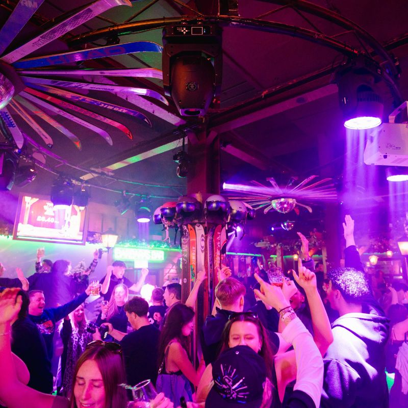 Late night student bar