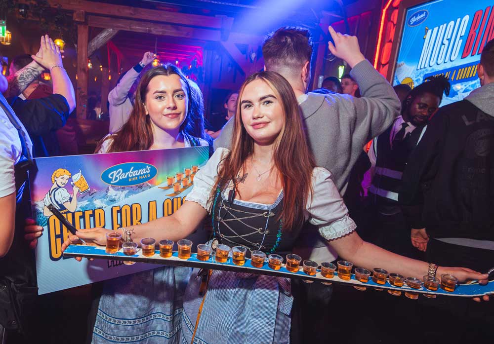 Barbara's Bier Haus - Shotskis, Shots, Steins and sing-a-longs