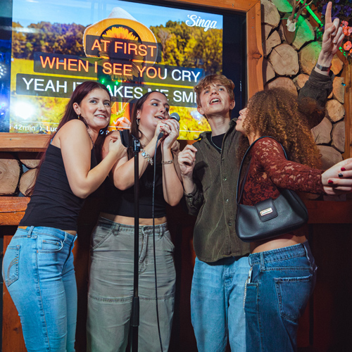 Karaoke, Drinks & Big Group Energy at Barbara's Bier Haus Birmingham